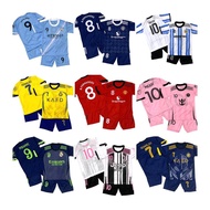Latest soccer jersey set for children aged 6 months - 15 years boys' soccer jersey/ children's socce