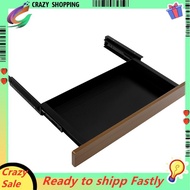 Under Desk 20 Inch Pull-Out Drawer Organizer Sliding Metal Storage Box for Stationery Accessories Be