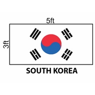 Flag 3x5ft, BenderaSouth Korea 3x5ft, Polyester