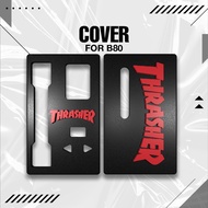 THRASHER MOTIF BLACK RED Backdoor 3D Panel for (B80) (Front Back)