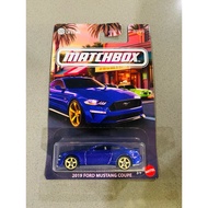Matchbox 2019 Ford Mustang Coupe diecast model car