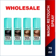 Wholesale - Loreal Magic Retouch Instant Colour Spray/Concealer (For Grey Hair Coverage), 75ml