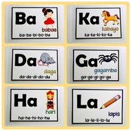 Alpabetong Filipino Abakada Flashcards +