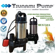 TSUNAMI MULTIPURPOSE KOI FISH POND SUBMERSIBLE WATER PUMP MUS750A (pam kolam ikan, pam kolam)