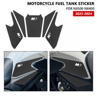 For Motorcycle Accessories NX500 NX400 NX 500 2023 2024 Tank Pad Protector Sticker Decal Gas Knee Gr