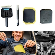 Grill Brush Grill Cleaning Brush Bristle Free Replaceable Heads Scraper Brush Safe BBQ Brush for Out