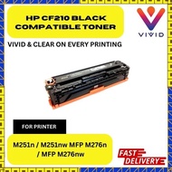 Compatible Toner 131A (CF210A)  For HP LaserJet Pro 200 M251n M251nw MFP M276n