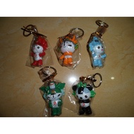 GANTUNGAN Keychain Fuwa Mascot Olympics Beijing