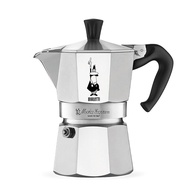 BIALETTI Bialetti Moka Express for 3 Cups Direct Fire Type (Coffee Maker, Espresso Maker, Moka Pot)