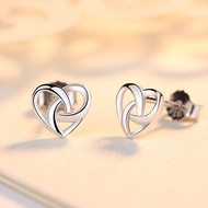 Unique Sweet Love Heart Stud Earrings Valentine's Day Gift For Women I7S0