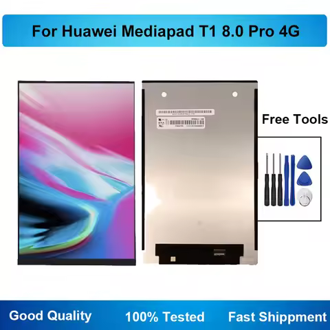 For Huawei Mediapad T1 8.0 Pro 4G T1-823L T1-821L T1-821W T1-821 LCD Display Rair Parts