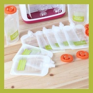 ▣ ┗ ∢ Children Puree Squeezer Household Fruit Juice Storage Bag Container