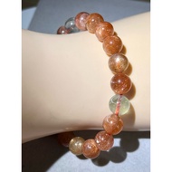 #B895-1 100% Natural High Quality Sunstone Alusha Bracelet 9mm