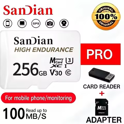 High Speed Endurance micro Tf SD Card V30 U3 C10 Professional Memory card for dash cam or home monit