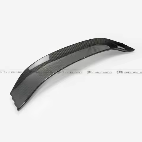 SAAR Compatible with Honda FK8 Civic Type R Carbon Fiber Modified Varis Style Tail Wing Center Plate