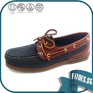 INSTOCK Nuker Boat Shoes Navy Brown 931