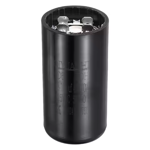 1/2Pcs CD60 Motor Run Capacitor 88-1200uf/MFD AC125V Running Start Capacitor 50-60Hz Universal for E