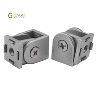 2 Pcs Aluminum Alloy Pivot Joint for Aluminum Extrusion Profile 2020 Series Flexible Pivot Joint 202