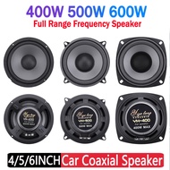 ☪4/5/6 Inch Car HiFi Coaxial Speaker 400W 500W 600W Universal Automotive Subwoofer Speakers Full ⋌❥
