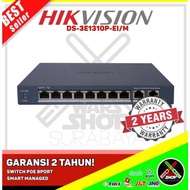 HIKVISION DS-3E1310P-EI/M SWITCH POE 8 PORT FAST ETHERNET SMART MANAGEMENT POE SWITCH 8 PORT