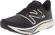 New Balance Women's FuelCell Rebel V3 Running Shoe, Black/Aura/Vibrant Spring Glo, 5.5 Wide