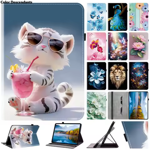 Tablet Case For Lenovo Tab M7 M8 M9 M10 Plus 3rd 10.6 M10 5G 2023 M11 K11 Plus Case M10 2nd X306F X6