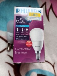 飛利浦 LED   6.5w 球型燈泡細頭
