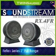 CAR SPEAKER SOUNDSTREAM RX.4FR 2" FULL RANGE AND  HIFINE HI-H8 SPEAKER TWEETER 120W SILK DOME TWEETER