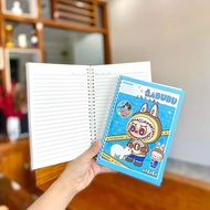 Labubu notebook A5 size with horizontal lines