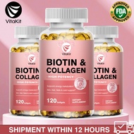 Biotin Capsules Biotin For Hair Growth Healthy Nails & Skin Hair Growth Supplement for Women & Men B
