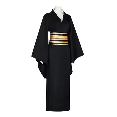 ✤✥✦Anime Kisatsutai Nakime Cosplay Costume Twelve Moons Juuni Kitsuki Halloween Carnival Kimono Suit