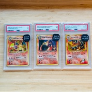 PSA Charizard Lizard Lizardon Holo Japanese Vintage 1996 1997 1999 Dark Blaine Jens Pokémon Card