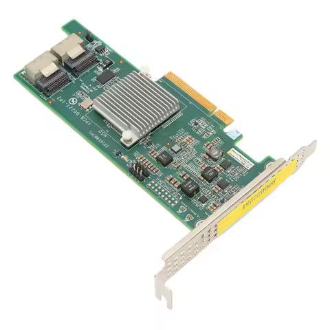 PCIe x8 RAID Card SAS2308 6G with 2 SAS Mini Connectors, Supports 16TB Drives, HBA RAID Card,Suitabl