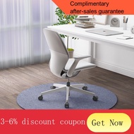 Computer Chair Floor Mat round Swivel Chair Floor Mat Desk Chair Non-Slip Mat Computer Desk Foot Mat Desk Carpet Mat