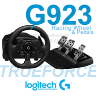 Logitech G923 TRUEFORCE Racing wheel for PS & PC พวงมาลัยและชุดคันเร่ง สำหรับเกมแข่งรถ ของแท้ ประกัน