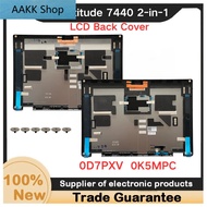 New For Latitude 7440 2-in-1 E7440 2-in-1 0K5MPC LCD Back Cover Rear Lid LCD Cover LCD Case A Shell 