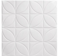 Wallpaper/sticker dinding 3d Foam motif batik Premium