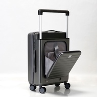 【1994HOME】Japanese Style Suitcase luggage Rear Open Lid Suitcase UltraLight Small Boarding Case Stud
