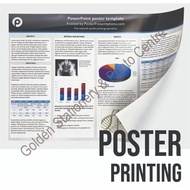 POSTER PRINT / PRESENTATION POSTER  - A0 | A1 | A2 SIZE / FOLDABLE & EASY CARRY 