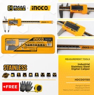 INGCO Industrial Stainless Steel Digital Caliper HDCD01150 + FREEBIES FMAC TOOLS