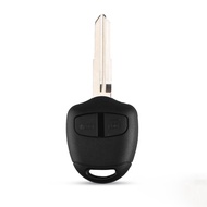 2 Buttons Remote Car Key Shell Case For Mitsubishi Pajero Sport Outlander Grandis Asx Mit11 Blade