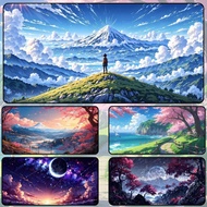 LANDSCAPE Mouse Pad, Mouse Pad Large Size 80x30cm / 90x40cm / 120x60cm Anti-Slip, Durable