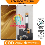 LCD TOUCHSCREEN poco C71 ORIGINAL FULLSET WARRANTY FREE GLUE