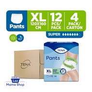 TENA Pants PROskin Super Unisex Adult Diapers XL - Case (Laz Mama Shop)