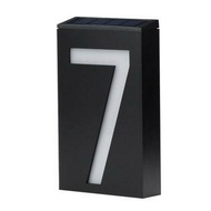 [ZHUIS] New Solar LED Lamp House Address Number Sign Waterproof IP55 Door Address Digits Plate Plaqu