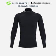 Áo Thun Dài Tay Nam Under Armour Heatgear Armour Comp Mock - Đen - 1369606-001