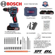 【local Stock】Bosch Drill Cordless Drill Cordless Hammer Drill Cordless Impact Drill Screwdriver Hand