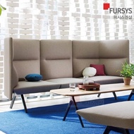 Fursys modular sofa fabric 3-seater cafe living room airy office lounge CS613TH CS613H CS613HA CS613HB