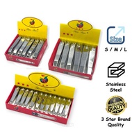 Three 3 Stars Stainless Steel Nail Clipper / Nail Trimmer / Gunting Kuku / Pemotong Kuku 指甲剪