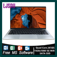 LJSDU Intel Lapto J4105 14.1 Inch Ram 8Gb Rom 128G 256G 512Gb Ssd Windows 10 Goedkope Student laptop Intel Laptop Computer Win 10 Pro LHVUD